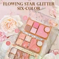 ราคา G09 Gina Glam Flowing Star Glitter Six-Color Eyeshadow มีให้เลือก 3 เฉดสี (1730585767044221608)