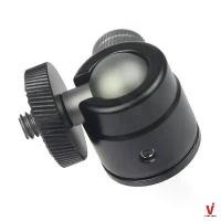 ราคา พร้อมส่ง Ball Head Camera Adapter with 1/4" Tripod Thread Screw Ballhead Mount 360 Swivel ขายดี (1731557993361540708)