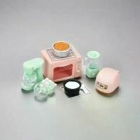 ราคา เฟอร์นิเจอร์ห้องครัวจิ๋ว บ้านตุ๊กตา เตาอบ หม้อหุงข้าว อาหารจิ๋ว โมเดลฉากการเล่น (1732156993905787935)