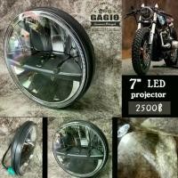 ราคา ไฟหน้า LED Projector ขนาด 7 นิ้ว หน้าเกลี้ยง (1729899039968103129)