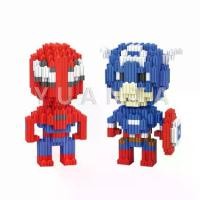 ราคา [COD] YUANTA เลโก้ ซุปเปอร์ฮีโร่ เลโก้อเวนเจอร์ ตัวต่อจิ๋ว Building Blocks (1731419443730154605)