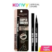ราคา [COD] Lifeford Paris Extreme Eyeliner Super 0.5ml #Brown Big Eye ไลฟ์ฟอร์ด ปารีส อายไลเนอร์เพื่อลุคสวย สะดุดตา (1731707009370194986)