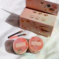 ราคา เจลเขียนคิ้ว เจลคิ้ว คิ้วเจล พีช KISS BEAUTY PEACH EYEBROW & GEL EYELINER#89174 (1732264969917794969)