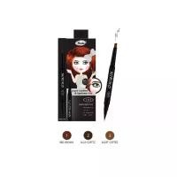 ราคา 1 แถม 1 NIRIKO ดินสอเขียนคิ้วและอายไลเนอร์ 2 in 1 รุ่น Liquid Eyeliner & Eyebrow Pen (1731538129864395638)