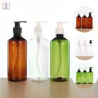 ราคา ขวด PET 450มล รุ่น P3 + หัวปั๊มสบู่เหลว รุ่น L09 ขวดปั๊มเปล่า ใช้ใส่ ครีมอาบน้ำ แชมพู ครีมนวดผม โลชั่น (1731981062476892135)