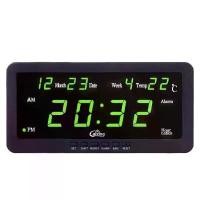 ราคา [พร้อมส่ง] นาฬิกาดิจิตอล (CX1080)21.5x10.3x3cm นาฬิกา ตั้งโต๊ะ LED DIGITAL CLOCK นาฬิกาแขวน นาฬิกาตั้งโต๊ะ (1732325569909261983)