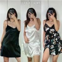 ราคา SATIN PAJAMAS I ชุดนอนไม่ได้นอน เดรสชุดนอนผ้าซาตินใส่สบาย สินค้าแนะนำ (1732311248986342896)