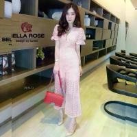 ราคา Jumpsuit ชุดจั้มสูทขายาว งานผ้าลูกไม้เนื้อดี (1729548982094629675)