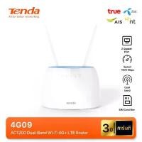 ราคา [COD] Tenda 4G09 เราเตอร์ใส่ซิม AC1200 Wireless Dual Band 4G+ CAT6 Router Wifi รองรับ 4G ทุกเครือข่าย รองรั (1731465129055454885)