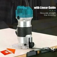 ราคา Makita woodworking Makita router 650W 1/4 inch Makita Woodworking router cutter wood carving cutter (1731738557833381625)