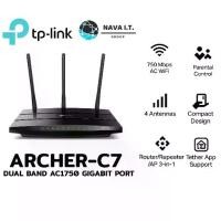 ราคา TP-LINK ARCHER-C7 ROUTER (เราเตอร์) DUAL BAND AC1750 GIGABIT PORT (1730056850740250768)
