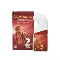 ราคา จัดส่งทันที. Capsika - 25 ( Capsaicin 0.025 % ) Sponge Relief of Muscle Pain 80 ML บรรเทาอาการปวดเมื่อยตามร่างกาย (1731990963496520355)