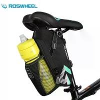 ราคา ￼Roswheel กระเป๋าติดใต้อานจักรยาน มีช่องใส่ขวดน้ำ Bicycle Saddle Bag 131335-A สีดำ Workout ออกกำลังกาย กีฬา (1731186604449565036)