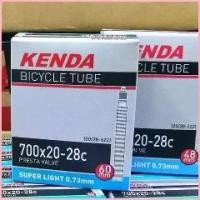 ราคา 248VitalBeeshop ทรงฮิต **ถูกที่สูด** ยางในจักรยาน Kenda Superlight 700x20-28c 700c Bicycle inner tube cycling. (1730294166733555867)