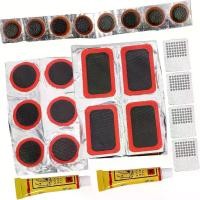 ราคา 32-piece Bicycle Tire Repair Tool Set Bicycle Tire Repair Kit Quick Bicycle Tire Repair Patch - Used for emergency situations in road and mountain cycling, including kayak tires. (1732438112112575595)