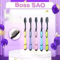 ราคา แปรงชาโคล แปรงสีฟัน เซ็ท 5 ด้าม Toothbrush Brushme รุ่นพรีเมี่ยมชาร์โคล [พร้อมส่ง] (1729831084805163137)