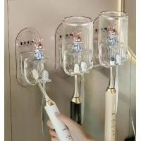 ราคา ที่ใส่แปรงสีฟัน ติดผนัง ชั้นวางแปรงสีฟันไฟฟ้า ลายการ์ตูนกระต่ายน่ารัก ไร้ตะเข็บ ชั้นวางแก้วสุดหรู toothbrush holder (1731296994864956914)