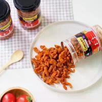 ราคา LKsun Shop ขายดีประจำเดือนนี้ น้ำพริกหมูกระจกโค-ตา-ระ ไม่ใส่วัตถุกันเสีย ไม่อมน้ำมัน กรอบนาน น้ำพริกกากหมู กากหมูแน่นๆสูตรเด็ดไม่เหมือนใคร ขนม พี่แป้ง สายบัว triangle snack แคปหม (1732325013021820050)