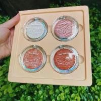 ราคา COD Kiss Beauty Glow Cheek Highlighter 4 Pieces set (1732352339423167624)