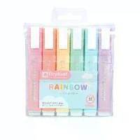 ราคา ปากกา ไฮไลท์ ( แพ็ค 6 ด้าม สีพาสเทล) Elephant Rainbow Pastel Highlighter (แพ็ค 6 ด้าม) ปากกา เน้นข้อความ สีพาสเทล (1729590586404866202)