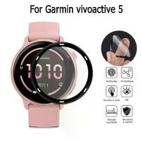 ราคา ฟิล์มกันรอยหน้าจอ 9D นิ่ม โค้ง สําหรับ Garmin vivoactive 5 Smartwatch ฟิล์มกันรอยขีดข่วน สําหรับ vivoactive5 (ไม่ใช่กระจก) (1731229541179229300)