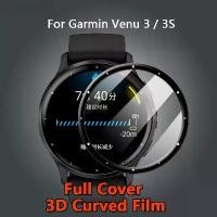 ราคา ฟิล์มกันรอยสำหรับ Garmin Venu 3 3S 2 2S Vivoactive 4S 4 SmartWatch ฝาครอบเต็ม 3D แบบใสพิเศษ ชุบโค้ง ฟิล์ม PMMA แบบนิ่ม (ไม่ใช่กระจก) (1729762883999926601)
