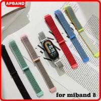 ราคา สายรัดไนลอน Nylon Strap for Xiaomi Miband 8/9 สำหรับอุปกรณ์กีฬา Loop Band for Xiaomi Smartwatch band 9/8 (1731099282237589570)