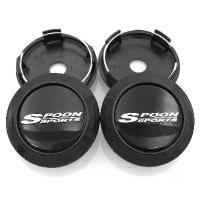 ราคา ฝาครอบดุมล้อ, ฝาครอบดุมล้อขอบรถ, ศูนย์กลางดุมล้อ, 4 ชิ้น, 64 มม., SPOON SPORTS อลูมิเนียม มอเตอร์ไซค์ Motorcycle (1730773818332252442)