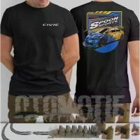 ราคา Honda Civic Fd Spoon Sports Series 02 เสื้อยืดคอกลม แขนสั้น (1731896018594532229)