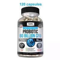 ราคา KAYA Probiotic Enzyme Capsules 60 Billion CFU with Prebiotics & Digestive Enzymes for Intestinal Flora Support Digestive Health Energy (1729909431512303812)