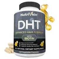 ราคา Nutrivein DHT Health Supplement Supports Healthy Hair, Supports Healthy Skin, Supports Healthy Nails Contains Biotin (30 60 120 Capsules) (1731991410349804150)