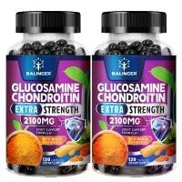 ราคา Balincer Glucosamine Chondroitin Boswellia Leaf Turmeric Quercetin Dietary Capsule Supplement - Supports Joints and Supports Heart Health (30/60/120 Capsules) (1730216436534970994)