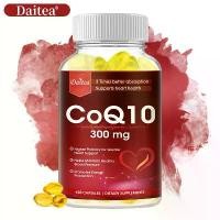 ราคา Daitea CoQ10 Health Supplement - 300 mg Per Serving - Supports Heart and Blood Pressure Health - Body Energy (30 60 120 Capsules) (1731339448874273398)