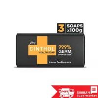 ราคา (แพ็ค 4 ก้อน ) GODREJ CINTHOL HEALTH SOAP (PACK OF 4 x 100gm) (1730422018767358752)