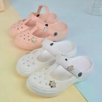 ราคา รองเท้าพยาบาล, ปิดนิ้วเท้า, สีขาว, สำหรับผู้หญิง, ชุดฤดูร้อน, รองเท้าแตะ Eva พื้นหนา, น้ำหนักเบา, โฟม EVA, กันลื่น, ระบายอากาศได้, เหมาะสำหรับชายหาด, รองเท้าแตะ รองเท้า ผ้าใบ รอ (1731734828082694495)