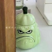 ราคา ✬ถ้วย Mug Cushaw, ดีไซน์แปลกใหม่ตลก, มีหูหิ้ว, ถ้วยเซรามิกพร้อมฝาปิด, เหมาะสำหรับโต๊ะทำงาน, ถ้วยน้ำ, ของขวัญแฟน♥ (1730759836609645160)
