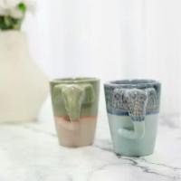 ราคา แก้วเซรามิครูปช้างสุดคิ้วท์ งานแฮนเมด ผลิตชิ้นต่อชิ้น crystal mug (1731808465413835104)