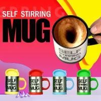 ราคา แก้วเก็บความร้อน แก้วชงเครื่องดื่มอัตโนมัติ แก้วเก็บความร้อน แก้วปั่นเวย์ Self Stirring Mug (1729664616383023692)