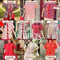 ราคา Choosedress A4662 Chinese Blouse เสื้อกี่เพ้าคอจีน เสื้อตรุษจีนผู้หญิง ชุดกี่เพ้า กี่เพ้าลายดอก บล็อกบัสเตอร์ (1731779555023685344)