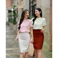 ราคา "Disney Blouse" เสื้อคอปีน แขนบอลบูน ผ้าชีฟองใส่สบาย เหมาะกับใส่ทำงาน/สมัครงานได้ (1731805930925754079)
