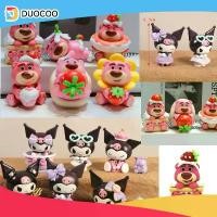 ราคา DUOCOO ✅ BEST ✅ Melody / Kuromi / Strawberry Japanese Anime Figures Set Anime Crayon Set Action Figure Animal Series PVC Model Desk Decor Children's Gift Kawaii Mini Size Set F (1731956851579651700)