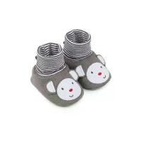 ราคา รองเท้าเด็กอ่อน Mothercare monkey sock top baby booties WC713 (1732219781547264265)