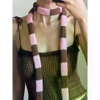 ราคา [COD] Knitted Scarf (Length: 65-68”)ผ้าพันคอไหมพรม ไหมพรม เสื้อไหมพรม เสื่อสายเดี่ยวไหมพรม เกาะอกไหมพรม (1732300374676833682)