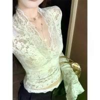 ราคา เสื้อท่อนบนลูกไม้ คอวีเซ็กซี่ เอว-รัด กระชับสัดส่วน แต่งลูกไม้ ชั้นใต้วางผ้าตาข่าย เสื้อ กราม binder winter bodysuit สียีนส์ baby tee กล้าม สาย ใส อก scarf tank top เชียร์ ลีโอ ท (1731457673437807979)