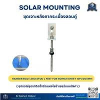 ราคา แนะนำ ขายึดรางสำหรับหลังคากระเบื้องลอนคู่ L - feet Hook hanger bolt ขนาด10m×200mm (1731663568430532284)