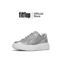 ราคา FITFLOP RTG METALLIC-LEATHER SNEAKERS รองเท้าผ้าใบผู้หญิง รุ่น E5T-011 สี SILVER (1731902529634535407)