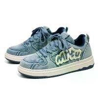 ราคา Casual Denim Sneakers รองเท้าเดนิมผ้าใบผู้ชาย รองเท้ากีฬา No.992 คําแนะนําการขายที่ร้อนแรงในเดือนนี้ บา จา ร้าน option รองเท้าแตะ เขมร (1732184637407594075)