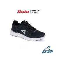 ราคา Bata บาจา ยี่ห้อ Power รองเท้าผ้าใบสำหรับวิ่ง รองเท้ากีฬา Sport Sneakers สำหรับผู้ชาย รุ่น XoRise+300 Vista สีดำ 8186004 (1729627471966603930)
