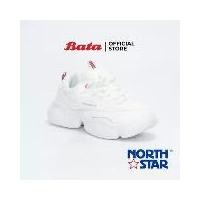 ราคา Bata North Star Boys' Lace up Sneakers รองเท้าผ้าใบสำหรับเด็กชาย รุ่น Ultimate สีขาว 4211075 (1729509122434239130)