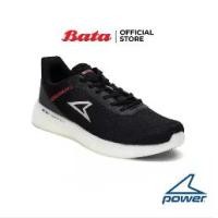 ราคา Bata บาจา ยี่ห้อ Power รองเท้าวิ่ง รองเท้ากีฬาแบบผูกเชือก รองเท้ากีฬา Sport Sneakers สำหรับผู้ชาย รุ่น XoRise+ Neptune สีดำ 8186527 (1729581118348561050)